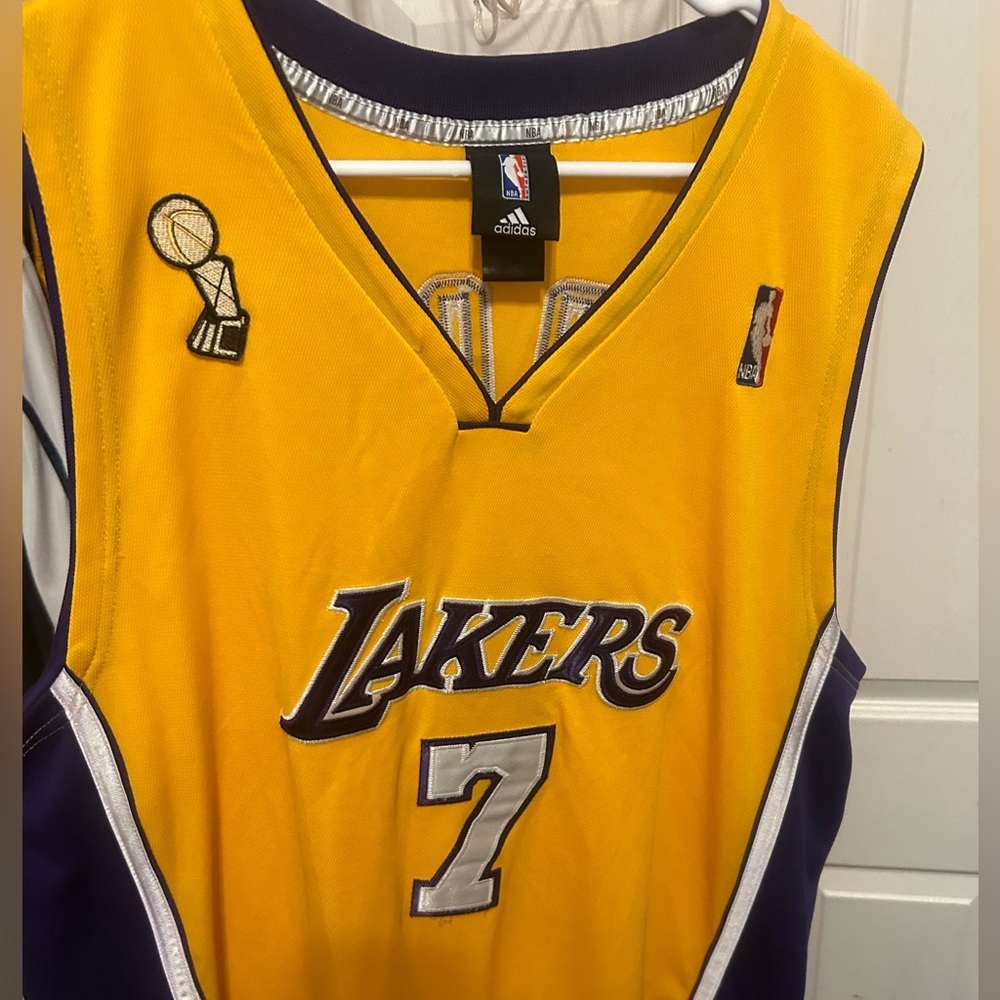 Lamar Odom nba finals jersey